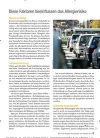 Titelbild der Ausgabe 2/2012 von Diese Faktoren beeinflussen das Allergierisiko. Zeitschriften als Abo oder epaper bei United Kiosk online kaufen.