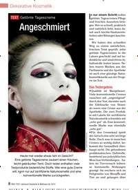 Titelbild der Ausgabe 12/2012 von TesT Getönte Tagescreme Angeschmiert. Zeitschriften als Abo oder epaper bei United Kiosk online kaufen.