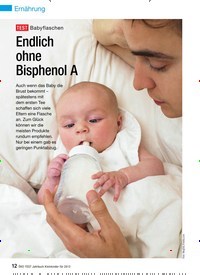 Titelbild der Ausgabe 1/2013 von Test Babyflaschen: Endlich ohne Bisphenol A. Zeitschriften als Abo oder epaper bei United Kiosk online kaufen.