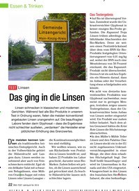 Titelbild der Ausgabe 10/2013 von Test Linsen: Das ging in die Linsen. Zeitschriften als Abo oder epaper bei United Kiosk online kaufen.