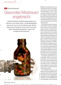 Titelbild der Ausgabe 5/2014 von TEST Multivitaminpräparate: Gesundes Miss trauen angebracht. Zeitschriften als Abo oder epaper bei United Kiosk online kaufen.