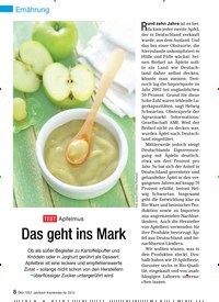 Titelbild der Ausgabe 1/2015 von TEST: Apfelmus: Das geht ins Mark. Zeitschriften als Abo oder epaper bei United Kiosk online kaufen.