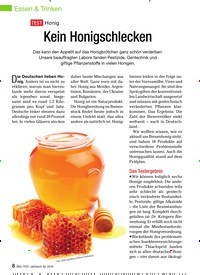 Titelbild der Ausgabe 10/2015 von Honig: Kein Honigschlecken. Zeitschriften als Abo oder epaper bei United Kiosk online kaufen.
