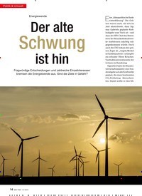 Titelbild der Ausgabe 12/2015 von Energiewende: Der alte Schwung ist hin. Zeitschriften als Abo oder epaper bei United Kiosk online kaufen.