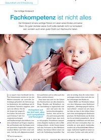 Titelbild der Ausgabe 4/2016 von Der richtige Kinderarzt: Fachkompetenz ist nicht alles. Zeitschriften als Abo oder epaper bei United Kiosk online kaufen.