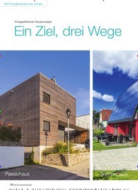 Titelbild der Ausgabe 10/2016 von Energieeffiziente Hauskonzepte: Ein Ziel, drei Wege. Zeitschriften als Abo oder epaper bei United Kiosk online kaufen.