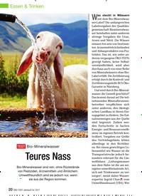 Titelbild der Ausgabe 10/2016 von TEST Bio-Mineralwasser: Teures Nass. Zeitschriften als Abo oder epaper bei United Kiosk online kaufen.