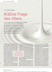Titelbild der Ausgabe 5/2017 von Die richtige Hautpflege: (K)Eine Frage des Alters. Zeitschriften als Abo oder epaper bei United Kiosk online kaufen.