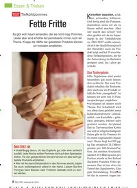 Titelbild der Ausgabe 10/2017 von Essen & Trinken: TEST Tiefkühlpommes: Fette Fritte. Zeitschriften als Abo oder epaper bei United Kiosk online kaufen.