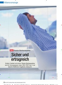Titelbild der Ausgabe 9/2010 von TEST Riester-Banksparpläne: Sicher und ertragreich. Zeitschriften als Abo oder epaper bei United Kiosk online kaufen.