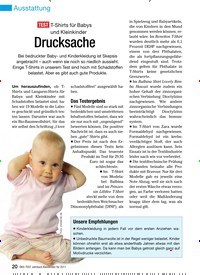 Titelbild der Ausgabe 1/2011 von TEST T-Shirts für Babys und Kleinkinder: Drucksache. Zeitschriften als Abo oder epaper bei United Kiosk online kaufen.