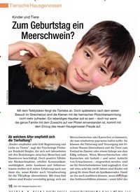 Titelbild der Ausgabe 6/2011 von Kinder und Tiere: Zum Geburtstag ein Meerschwein?. Zeitschriften als Abo oder epaper bei United Kiosk online kaufen.