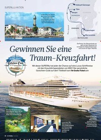 Titelbild der Ausgabe 12/2019 von SUPERILLU-AKTION: Gewinnen Sie eine Traum-Kreuzfahrt!. Zeitschriften als Abo oder epaper bei United Kiosk online kaufen.