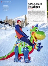 Titelbild der Ausgabe 3/2020 von MOMENT MAL: Spaß & Mord im Schnee. Zeitschriften als Abo oder epaper bei United Kiosk online kaufen.