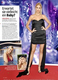 Titelbild der Ausgabe 4/2020 von LEUTE DEUTSCHLAND: Erwartet sie vielleicht ein Baby?. Zeitschriften als Abo oder epaper bei United Kiosk online kaufen.