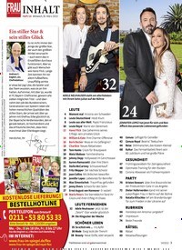 Titelbild der Ausgabe 14/2022 von Ein stiller Star & sein stilles Glück. Zeitschriften als Abo oder epaper bei United Kiosk online kaufen.