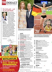 Titelbild der Ausgabe 35/2022 von Die Liebe geht – und der Respekt bleibt. Zeitschriften als Abo oder epaper bei United Kiosk online kaufen.