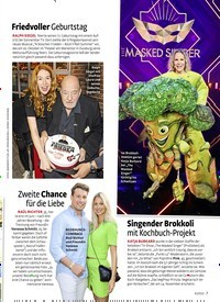 Titelbild der Ausgabe 42/2022 von Singender Brokkoli mit Kochbuch-Projekt. Zeitschriften als Abo oder epaper bei United Kiosk online kaufen.
