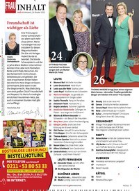 Titelbild der Ausgabe 43/2022 von Freundschaft ist wichtiger als Liebe. Zeitschriften als Abo oder epaper bei United Kiosk online kaufen.