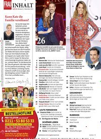 Titelbild der Ausgabe 45/2022 von Kann Kate die Familie versöhnen?. Zeitschriften als Abo oder epaper bei United Kiosk online kaufen.
