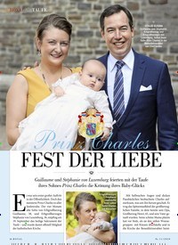 Titelbild der Ausgabe 11/2020 von TAUFE: Prinz Charles FEST DER LIEBE. Zeitschriften als Abo oder epaper bei United Kiosk online kaufen.