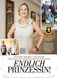 Titelbild der Ausgabe 12/2020 von GESELLSCHAFT: DELPHINE MICHÈLE ANNE MARIE GHISLAINE VON SACHSEN-COBURG UND GOTHA: ENDLICH PRINZESSIN!. Zeitschriften als Abo oder epaper bei United Kiosk online kaufen.