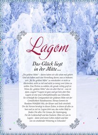 Titelbild der Ausgabe 1/2019 von Lagom: Das Glück liegt in der Mitte …. Zeitschriften als Abo oder epaper bei United Kiosk online kaufen.