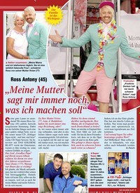 Titelbild der Ausgabe 2/2020 von Ross Antony (45): „Meine Mutter sagt mir immer noch, was ich machen soll“. Zeitschriften als Abo oder epaper bei United Kiosk online kaufen.