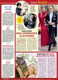 Titelbild der Ausgabe 4/2020 von LEUTE heute. Zeitschriften als Abo oder epaper bei United Kiosk online kaufen.