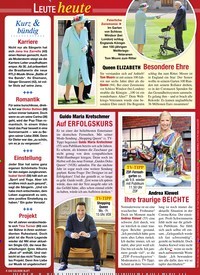 Titelbild der Ausgabe 31/2020 von Leute heute. Zeitschriften als Abo oder epaper bei United Kiosk online kaufen.