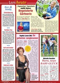Titelbild der Ausgabe 33/2020 von Leute heute: Kurz & bündig. Zeitschriften als Abo oder epaper bei United Kiosk online kaufen.