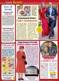 Titelbild der Ausgabe 12/2021 von Kronprinzessin Victoria: Voller Dankbarkeit. Zeitschriften als Abo oder epaper bei United Kiosk online kaufen.