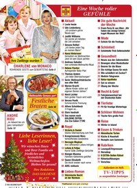 Titelbild der Ausgabe 51/2021 von Die TV-Höhepunkte zum Fest der Liebe. Zeitschriften als Abo oder epaper bei United Kiosk online kaufen.