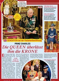 Titelbild der Ausgabe 20/2022 von Die QUEEN überlässt ihm die KRONE. Zeitschriften als Abo oder epaper bei United Kiosk online kaufen.