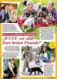 Titelbild der Ausgabe 24/2022 von „WUFF, wir sind Eure besten Freunde!“. Zeitschriften als Abo oder epaper bei United Kiosk online kaufen.