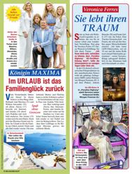 Titelbild der Ausgabe 32/2022 von Im URLAUB ist das Familienglück zurück. Zeitschriften als Abo oder epaper bei United Kiosk online kaufen.