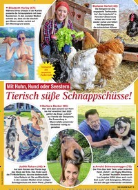 Titelbild der Ausgabe 35/2022 von Tierisch süße Schnappschüsse!. Zeitschriften als Abo oder epaper bei United Kiosk online kaufen.