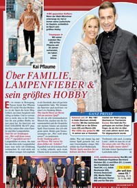 Titelbild der Ausgabe 43/2022 von Über FAMILIE, LAMPENFIEBER & sein größtes HOBBY. Zeitschriften als Abo oder epaper bei United Kiosk online kaufen.