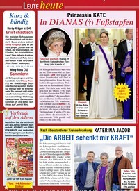 Titelbild der Ausgabe 48/2022 von In DIANAS (†) Fußstapfen. Zeitschriften als Abo oder epaper bei United Kiosk online kaufen.