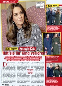 Titelbild der Ausgabe 5/2020 von STARS: Baby-Tragödie: Herzogin Kate: Hat sie ihr Kind verloren?. Zeitschriften als Abo oder epaper bei United Kiosk online kaufen.