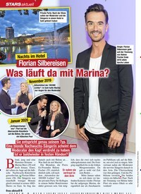 Titelbild der Ausgabe 6/2020 von Florian Silbereisen: Was läuft da mit Marina?. Zeitschriften als Abo oder epaper bei United Kiosk online kaufen.