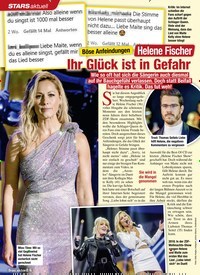 Titelbild der Ausgabe 2/2021 von STARS: Böse Anfeindungen: Helene Fischer: Ihr Glück ist in Gefahr. Zeitschriften als Abo oder epaper bei United Kiosk online kaufen.