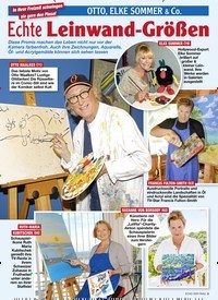Titelbild der Ausgabe 2/2020 von In ihrer Freizeit schwingen sie gern den Pinsel: OTTO, ELKE SOMMER & Co.: Echte Leinwand-Größen. Zeitschriften als Abo oder epaper bei United Kiosk online kaufen.