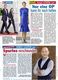 Titelbild der Ausgabe 44/2022 von Nur eine OP kann ihr noch helfen. Zeitschriften als Abo oder epaper bei United Kiosk online kaufen.