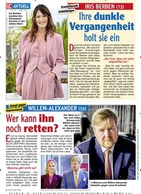 Titelbild der Ausgabe 47/2022 von Ihre dunkle Vergangenheit holt sie ein. Zeitschriften als Abo oder epaper bei United Kiosk online kaufen.