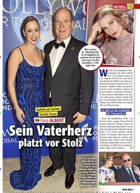 Titelbild der Ausgabe 9/2020 von AKTUELL: Fürst ALBERT: Sein Vaterherz platzt vor Stolz. Zeitschriften als Abo oder epaper bei United Kiosk online kaufen.