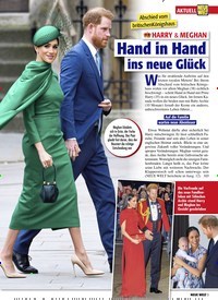 Titelbild der Ausgabe 13/2020 von Abschied vom britischenKönigshaus: HARRY & MEGHAN: Hand in Hand ins neue Glück. Zeitschriften als Abo oder epaper bei United Kiosk online kaufen.