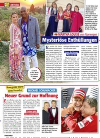 Titelbild der Ausgabe 34/2021 von Sie bringt frischen Wind ins Königshaus. Zeitschriften als Abo oder epaper bei United Kiosk online kaufen.