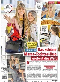 Titelbild der Ausgabe 11/2022 von Das schöne Mama-Tochter-Duo erobert die Welt. Zeitschriften als Abo oder epaper bei United Kiosk online kaufen.
