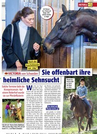 Titelbild der Ausgabe 14/2022 von Sie offenbart ihre heimliche Sehnsucht. Zeitschriften als Abo oder epaper bei United Kiosk online kaufen.